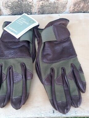 Smith & Hawkins Leather Driving Gloves All Purpose Gloves NWT Medium